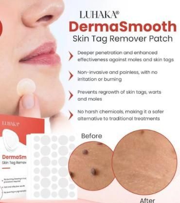 Derma Smooth Skin Tag Removal Patch