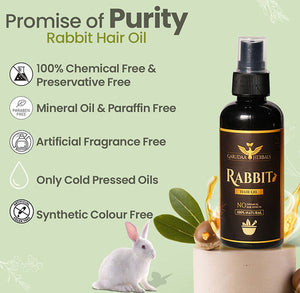 Rabbit Hair Growth Oil (Pack of 2) 🔥 BUY 1 GET 1 FREE 🔥 SALE 50% OFF🔥