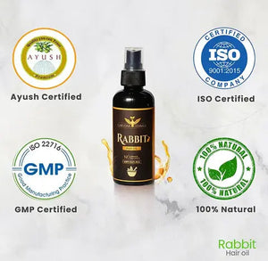 Rabbit Hair Growth Oil (Pack of 2) 🔥 BUY 1 GET 1 FREE 🔥 SALE 50% OFF🔥