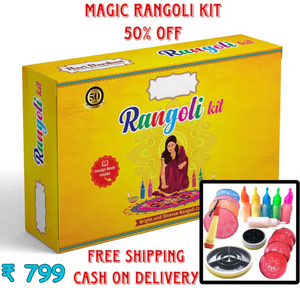 Magic Rangoli Kit (Diwali Offer - (Limited Stock 🔥🔥)